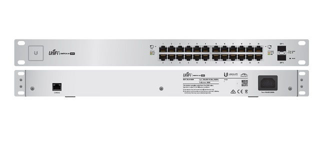 Ubiquiti UniFi Switch 24-Port PoE Switch 500W (US-24-500W)