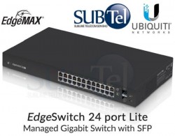 Ubiquiti EdgeSwitch 24-Port Lite Gigabit Switch 25W (ES-24-LITE)